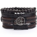 Pulseira em camadas 4 pcs 23