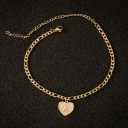 Pulseira feminina com a letra H654 11