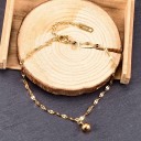 Pulseira feminina com bola 2