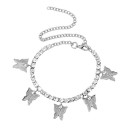Pulseira feminina com borboletas H384 2