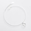 Pulseira feminina com coração P10 6