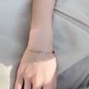 Pulseira feminina com corações P79 4