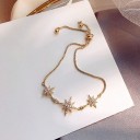 Pulseira feminina com estrelas P93 4