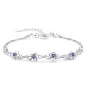 Pulseira feminina com flores 6