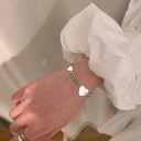 Pulseira feminina com grandes elos H537 6