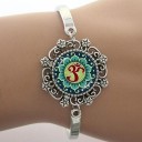 Pulseira feminina com mandala H584 13