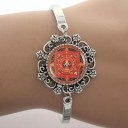 Pulseira feminina com mandala H584 3