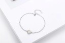 Pulseira feminina com pedra da lua J104 4