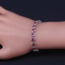 Pulseira feminina com pedras H567 7