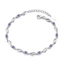 Pulseira feminina com pedras H70 5
