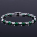 Pulseira feminina com pedras P207 8