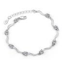 Pulseira feminina com pedras P64 2