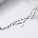 Pulseira feminina com pendente lucky 4