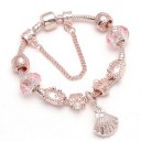 Pulseira feminina com pendentes H223 12