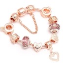 Pulseira feminina com pendentes H223 15