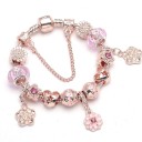 Pulseira feminina com pendentes H223 18