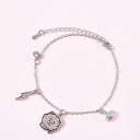 Pulseira feminina com pendentes H300 6