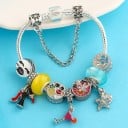 Pulseira feminina com pendentes H612 17