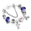 Pulseira feminina com pendentes H613 6