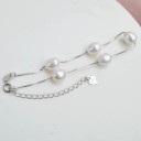 Pulseira feminina com pérolas A2447 2