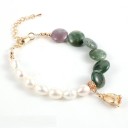 Pulseira feminina com pérolas H610 12