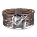 Pulseira feminina de várias camadas H218 15