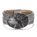 Pulseira feminina de várias camadas H218 33