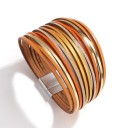 Pulseira feminina de várias camadas H534 5