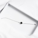 Pulseira feminina delicada com ágata 4