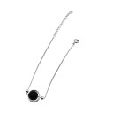 Pulseira feminina delicada com ágata 5