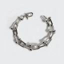 Pulseira feminina maciça H414 4