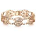 Pulseira feminina maciça H435 4