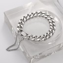 Pulseira feminina maciça H474 2