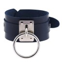 Pulseira larga de couro 7