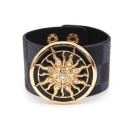 Pulseira larga feminina H604 5