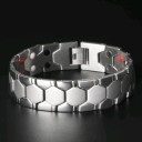 Pulseira magnética masculina H366 1