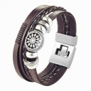 Pulseira masculina de várias camadas H225 27