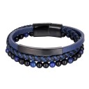 Pulseira masculina de várias camadas H520 7