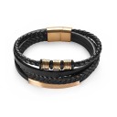 Pulseira masculina de várias camadas H631 3