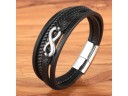 Pulseira masculina de várias camadas J107 10
