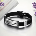 Pulseira masculina em aço inoxidável 2