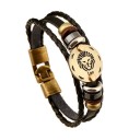 Pulseira masculina signo do zodíaco 8