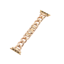 Pulseira metálica para Apple Watch Series 10 11 42 mm em liga de zinco Pulseira elegante e resistente compatível com Apple Watch S10 S11 bracelete rígido ajustável 5