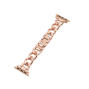 Pulseira metálica para Apple Watch Series 10 11 42 mm em liga de zinco Pulseira elegante e resistente compatível com Apple Watch S10 S11 bracelete rígido ajustável 3