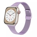 Pulseira milanesa 42 mm 44 mm 45 mm 49 mm para Apple Watch séries 1–9 SE SE2 Ultra Pulseira metálica com fecho para ajuste e encaixe 5
