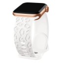 Pulseira para Apple Watch S10 42 mm e Apple Watch 38 40 41 mm Pulseira de silicone confortável Pulseira flexível e resistente 4