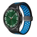Pulseira para relógio Samsung Galaxy Watch 6 40 mm Pulseira de silicone 4