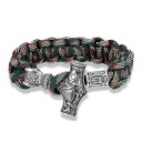 Pulseira paracord masculina martelo H440 4