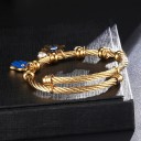 Pulseira rígida feminina H512 2