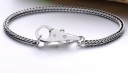 Pulseira trançada feminina H89 6